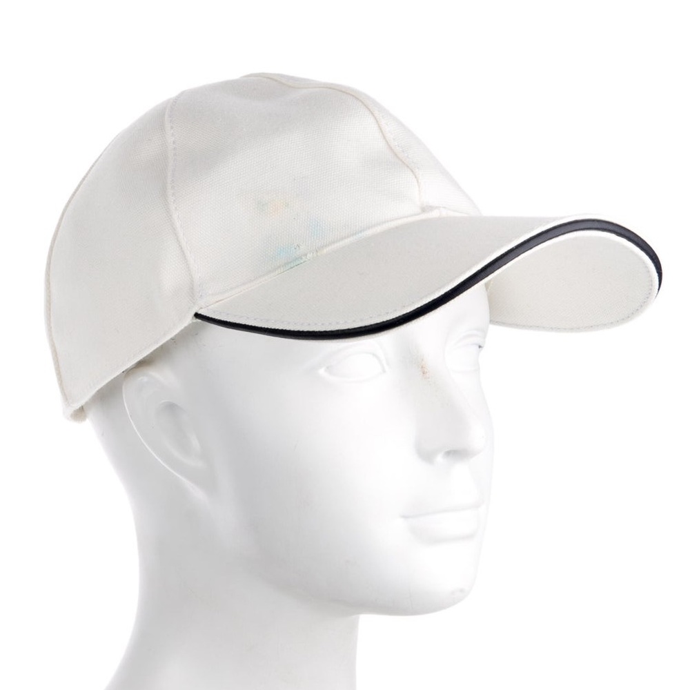 GUCCI Web Canvas Baseball Hat unisex size small 57cm authentic designer cap